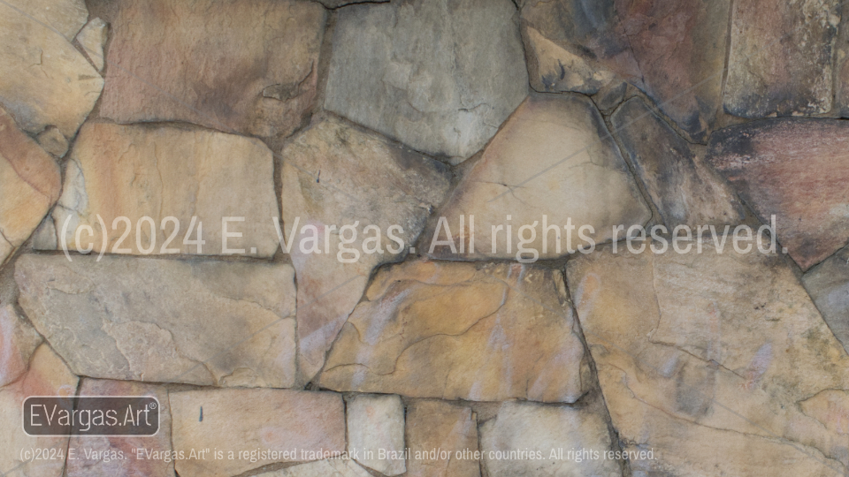 close-up of rocks on a wall, street, outdoors, daylight, zoom