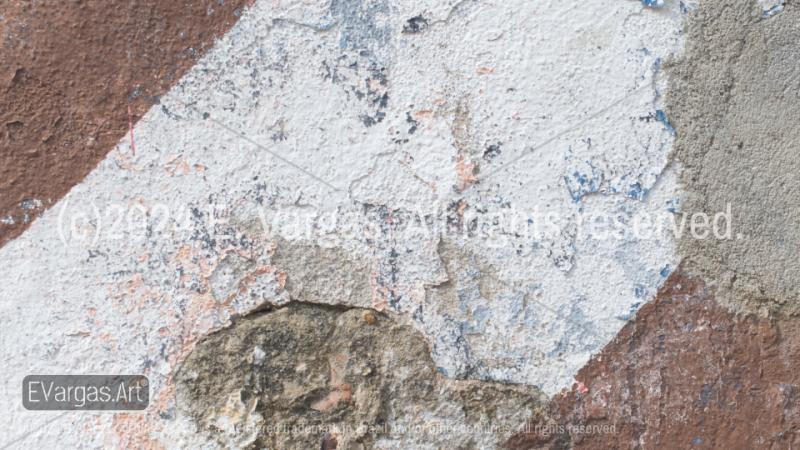 street wall, urban, brown, white, wall texture, day, outdoors, close-up